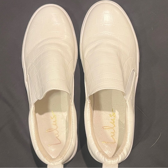 Lulus platform slip on sneakers - Picture 4 of 9